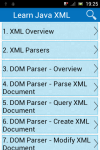 Learn Java XML screenshot 1/3