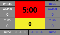 Easy Judo Scoreboard screenshot 1/4