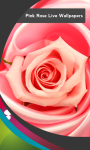 Pink Rose Live Wallpapers screenshot 1/6