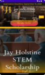 Jay Holstine STEM Scholarship screenshot 1/4