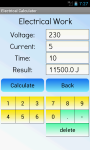 Electrical Calculator Free screenshot 3/4
