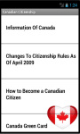 Canadian Citizenship screenshot 3/4