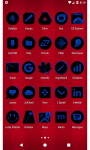 Black and Blue Icon Pack Free screenshot 3/6