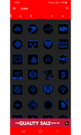 Black and Blue Icon Pack Free screenshot 6/6