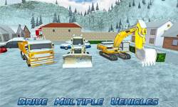 Snow Plow Rescue Excavator Sim screenshot 4/4