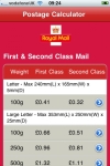 Postage Calculator for Royal Mail Stamp Prices screenshot 1/1