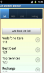 Call and SMS Blocker Free screenshot 2/5