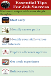 Essential Tips For Job Success screenshot 2/3