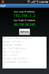 My IP tools screenshot 1/1