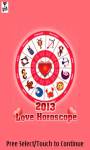 2013 Love Horoscope  screenshot 1/6