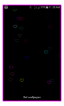 Colorful Heart Rings HD screenshot 1/4