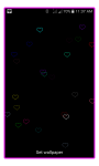 Colorful Heart Rings HD screenshot 2/4