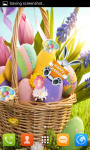 Easter Bunny Eggs Live Wallpaper screenshot 1/5