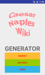 Caesar Naples Generator screenshot 1/2
