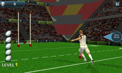Rugby Flick Kick Shoot 3D screenshot 1/6