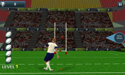 Rugby Flick Kick Shoot 3D screenshot 2/6