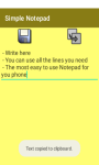 Simple Notepad Notebook screenshot 3/4