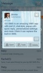 GO SMS Pro Iceblue theme screenshot 6/6
