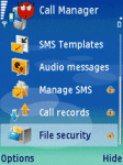 Private Call and Sms Guard For S60 3rd Edition screenshot 1/1
