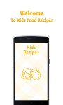 kids recipes for free screenshot 1/4