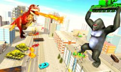 Gorilla Rampage City Attack 3D screenshot 1/4