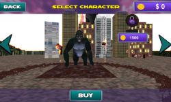 Gorilla Rampage City Attack 3D screenshot 3/4