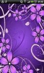 Purple Flowers Animated screenshot 1/1