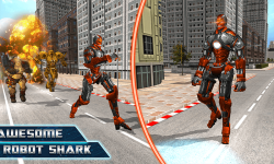 Robot Shark Transform 2018 - Shark Simulator Free screenshot 3/5