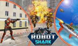 Robot Shark Transform 2018 - Shark Simulator Free screenshot 5/5