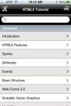 HTML5 Tutorial screenshot 1/1