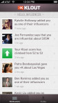 Klout for iPhone screenshot 3/5