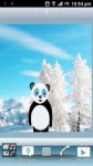 Snowfall Panda HD LWP screenshot 1/3