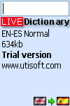 English - Spanish dictionary - LIVE Dictionary screenshot 1/1