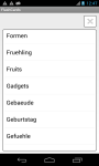 Learning German Flashcards screenshot 1/3