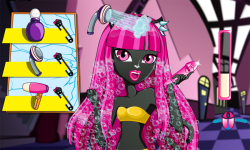 Monster High Catty Noir Hairstyles screenshot 1/5