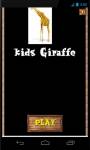 Kids Giraffe screenshot 1/4