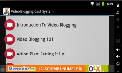 Video Blogging Cash System screenshot 3/3