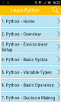 Learn Python screenshot 1/3