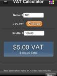 VAT Calculator screenshot 1/1