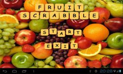 Fruit Scrabble screenshot 1/4