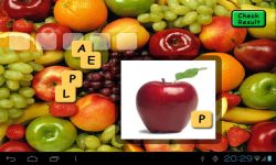 Fruit Scrabble screenshot 2/4