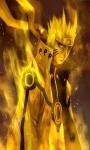 Uzumaki Naruto With Kyubi Strong Action Wallpaper screenshot 1/3