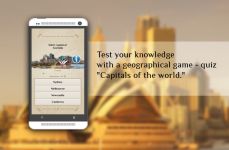 Quiz-Capitals of the world screenshot 2/3