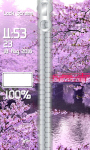 Sakura Zipper Lock Screen screenshot 4/6