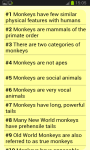 Amazing Monkey Facts screenshot 2/4
