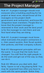 100 RULES PROJECT MANAGERS screenshot 2/2