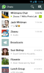 whatsapp  Instant messaging screenshot 5/6