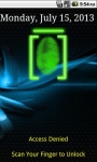 Fingerprint Lock Screen Scanner screenshot 1/2
