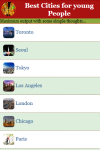 Best Cities for young People screenshot 3/4