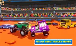 Blocky Car Wars Crash Arena screenshot 1/5